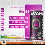  NHỚT AVANA ROAD 10W40 800ML 