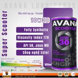  NHỚT AVANA SUPER SCOOTER 10W30 800ML 