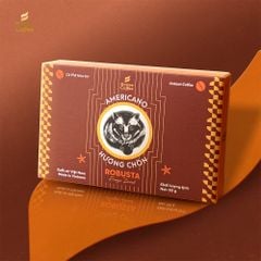 Cà Phê Hòa Tan Sấy Lạnh Robusta Gói - Gu đậm đà - Hộp 50g (20 gói) - Chính Hãng Ban Me Gold