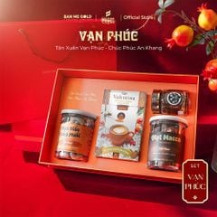 Hộp Quà Tết VẠN PHÚC - Hộp quà Tết cao cấp chính hãng Ban Me Gold