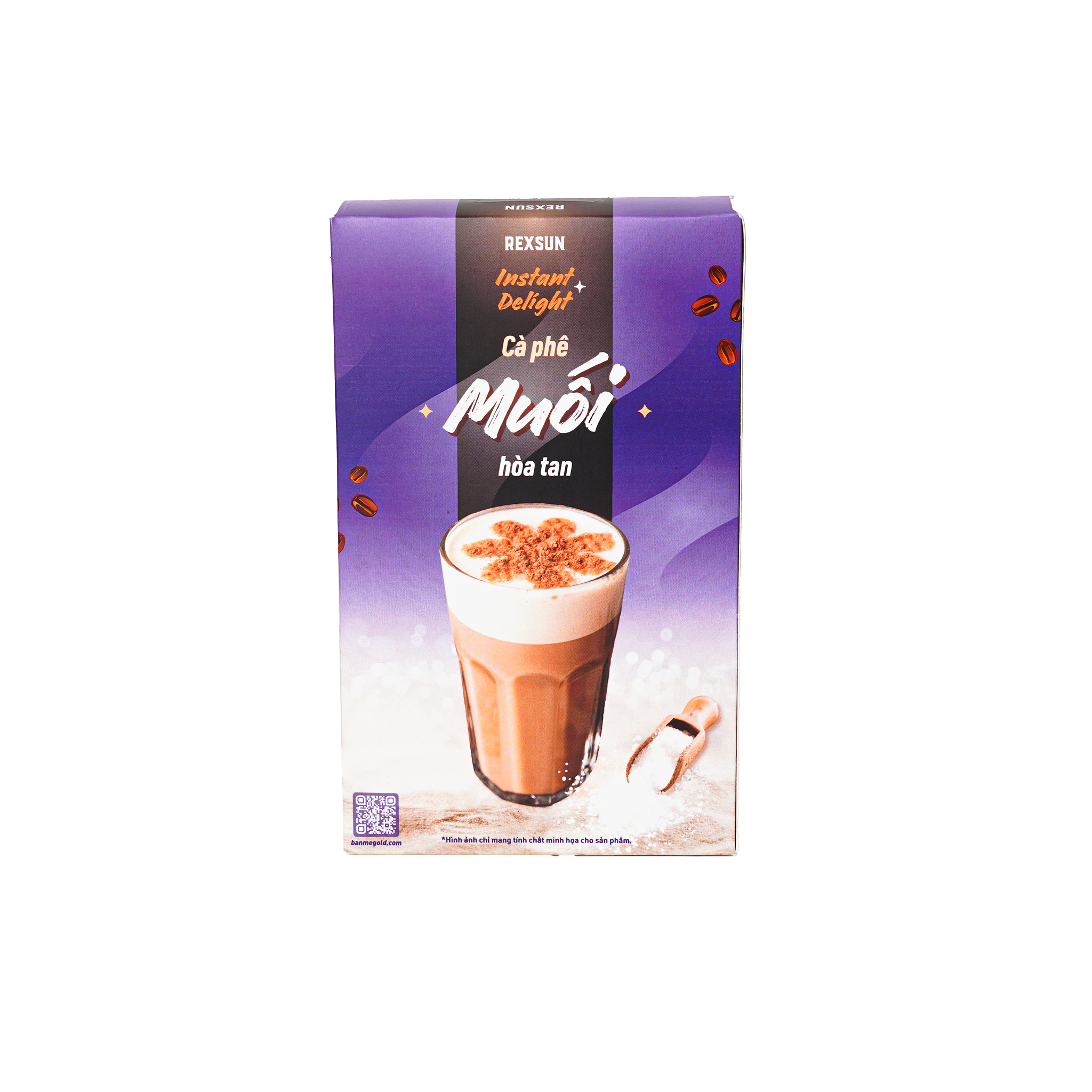 CÀ PHÊ MUỐI HÒA TAN 3 TRONG 1 (160G) [10 Gói × 16g]