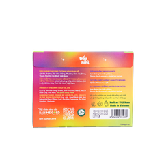 TRÀ TRÁI CÂY NHIỆT ĐỚI MIX 5 VỊ 50G [5 GÓI VUÔNG × 10G]