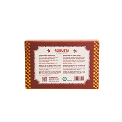 CÀ PHÊ HÒA TAN ĐEN HƯƠNG CHỒN ROBUSTA AMERICANO (50g) [25 GÓI × 2.5G]