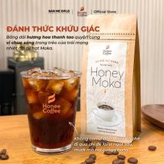 [KÈM BÌNH Ủ] Cà Phê Ủ Lạnh Cold Brew Bằng Hạt Cà Phê Moka PHỦ MẬT ONG HẬU NGỌT SÂU - Honey Moka Cafe Ủ Lạnh Cold Brew