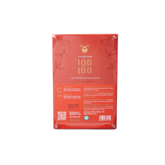 HỘP QUÀ HẠT RANG CHỒN SẮC ĐỎ PHƯỢNG HOÀNG (110G) - SƠN MÀI