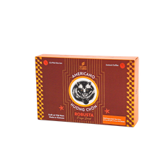 CÀ PHÊ HÒA TAN ĐEN HƯƠNG CHỒN ROBUSTA AMERICANO (50g) [25 GÓI × 2.5G]