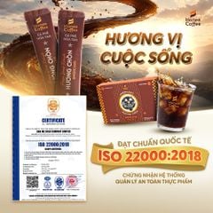 Cà Phê Hòa Tan Sấy Lạnh Robusta Gói - Gu đậm đà - Hộp 50g (20 gói) - Chính Hãng Ban Me Gold
