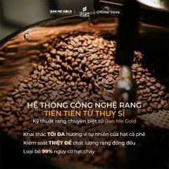 Cà Phê Hạt Rang Honey Moka Nguyên Chất - 250g - Cafe Moka Phủ Mật Ong Chính Hãng Ban Me Gold - Honee Coffee