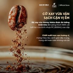 [KÈM BÌNH Ủ] Cà Phê Ủ Lạnh Cold Brew Bằng Hạt Cà Phê Moka PHỦ MẬT ONG HẬU NGỌT SÂU - Honey Moka Cafe Ủ Lạnh Cold Brew