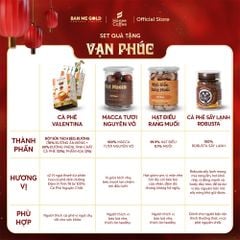 Hộp Quà Tết VẠN PHÚC - Hộp quà Tết cao cấp chính hãng Ban Me Gold