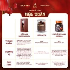 Hộp Quà Tết Mộc Xuân - Hộp quà Tết cao cấp chính hãng Ban Me Gold