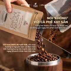 [KÈM BÌNH Ủ] Cà Phê Ủ Lạnh Cold Brew Bằng Hạt Cà Phê Moka PHỦ MẬT ONG HẬU NGỌT SÂU - Honey Moka Cafe Ủ Lạnh Cold Brew