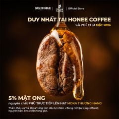 [KÈM BÌNH Ủ] Cà Phê Ủ Lạnh Cold Brew Bằng Hạt Cà Phê Moka PHỦ MẬT ONG HẬU NGỌT SÂU - Honey Moka Cafe Ủ Lạnh Cold Brew
