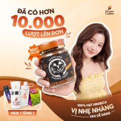 Cà Phê Hòa Tan Sấy Lạnh Hương Chồn Americano 100% Arabica - Hũ (50g) | BMG