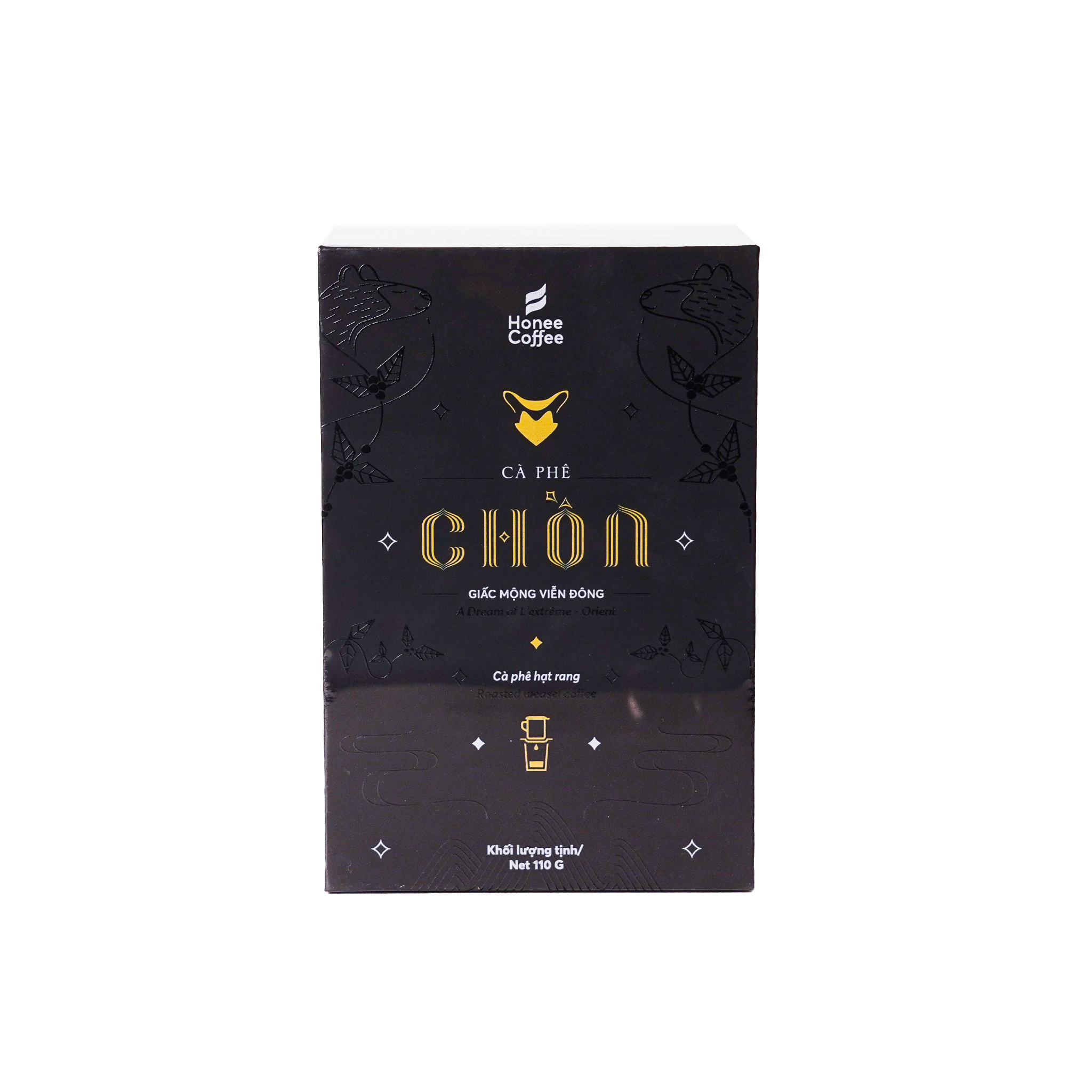 HỘP QUÀ HẠT RANG CHỒN GIẤC MỘNG VIỄN ĐÔNG (110G) - HỘP GIẤY
