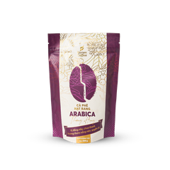 [Thượng Hạng] Cà Phê Hạt Rang Arabica - Túi 200gr | Honee Coffee - Chính Hãng Ban Me Gold