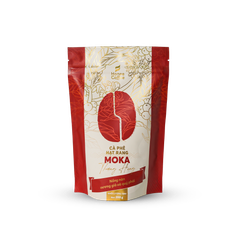 [Thượng Hạng] Cà Phê Hạt Rang Moka - Túi 200gr | Honee Coffee - Chính Hãng Ban Me Gold