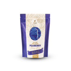 [Thượng Hạng] Cà Phê Hạt Rang Peaberry (Culi) - Túi 200gr | Honee Coffee - Chính Hãng Ban Me Gold