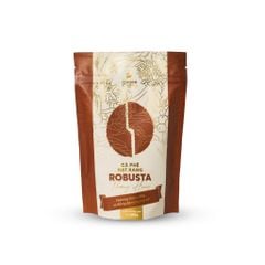 [Thượng Hạng] Cà Phê Hạt Rang Robusta - Túi 200gr | Honee Coffee - Chính Hãng Ban Me Gold