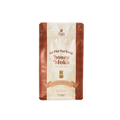 [Thượng Hạng] Cà Phê Hạt Rang Honey Moka - Túi 200gr | Honee Coffee - Chính Hãng Ban Me Gold