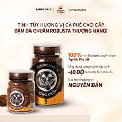 Cà Phê Hương Chồn Sấy Lạnh Americano (30g/80g) - Cà Phê Hòa Tan Sấy Lạnh 100% Robusta