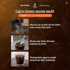 Cà Phê Hòa Tan Sấy Lạnh Hương Chồn Americano 100% Robusta - Hũ (30g/80g) | BMG