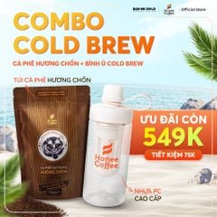 [SIGNATURE] COMBO COLD BREW: HƯƠNG CHỒN CƠ BẢN (250G) + BÌNH Ủ 600ML | TẶNG LY THỦY TINH