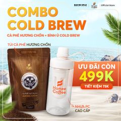 [COMBO COLDBREW SIGNATURE] HƯƠNG CHỒN NÂU (250GR) + BÌNH Ủ 600ML | TẶNG LY THỦY TINH