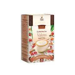 CÀ PHÊ HÒA TAN VALENS HẠNH NHÂN CÀ PHÊ (160G) [10 Gói × 16g]