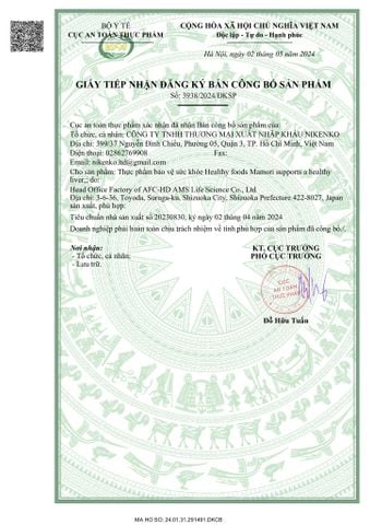 Viên Uống Mamori Hỗ Trợ Chức Năng Gan, Men gan cao, Thải độc gan, Gan nhiễm mỡ