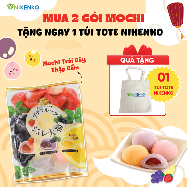 Bánh Mochi Trái Cây Mix Nhật Bản – Tinh tế trong từng hương vị-115g