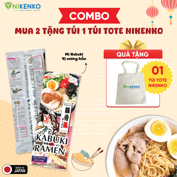 Kabuki Ramen – Bát Mì Xương Hầm Đậm Đà Chuẩn Nhật (190g)