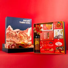 Set Quà Mã Đáo Thành Công( Đỏ và Xanh Dương) A25-9