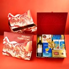 Set quà Mã Đáo Thành Công Đỏ A3-8