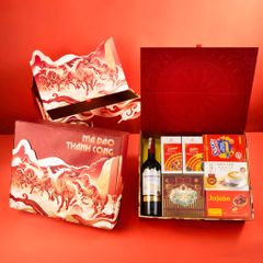 Set quà Mã Đáo Thành Công Đỏ A5-8