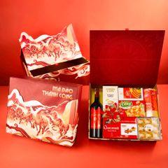 Set quà Mã Đáo Thành Công Đỏ A6-8