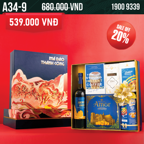 Set Quà Mã Đáo Thành Công A34-9