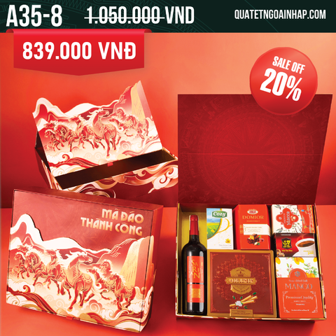 Set Quà Mã Đáo Thành Công A35-8