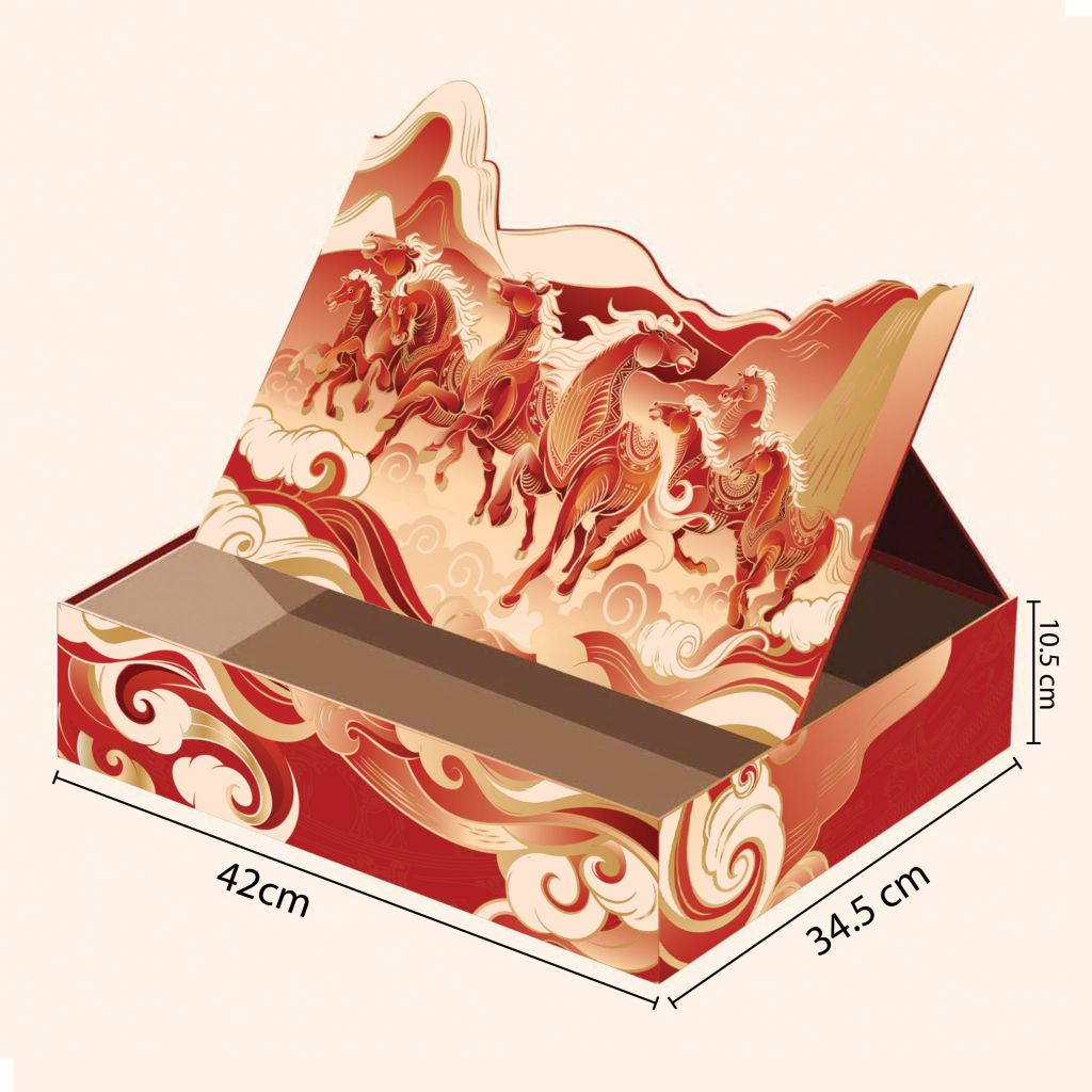 Set quà Mã Đáo Thành Công Đỏ A14-8