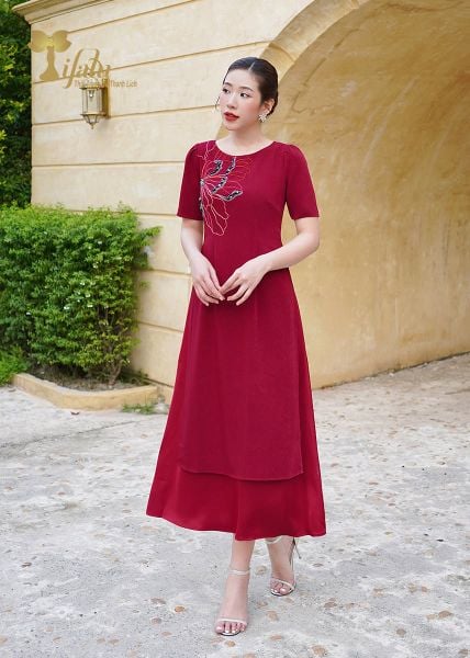  Áo dài cách tân - TFL739CT 