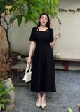  Váy dáng dài dập ly - TFL742BLK 