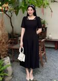  Váy dáng dài dập ly - TFL742BLK 