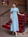 Đầm Dài Maxi Cổ V (có Bigsize) Cho Quý Cô U40-U60 - TFL746 