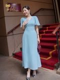  Đầm Dài Maxi Cổ V (có Bigsize) Cho Quý Cô U40-U60 - TFL746 