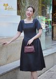  Đầm lụa dự tiệc - TFL747BLK 