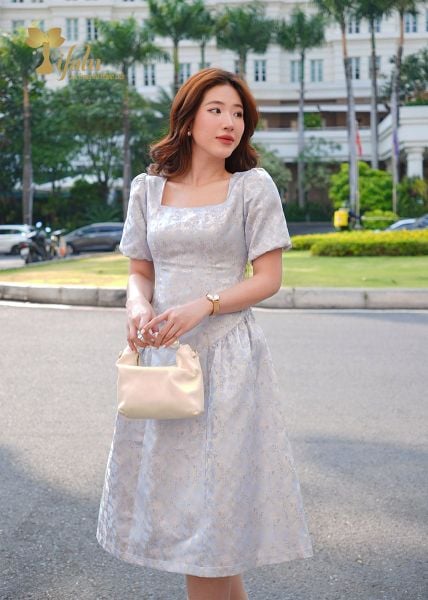  Đầm dự tiệc - TFL747GTBLU 