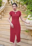  Đầm tiệc ôm xẻ trước - TFL825RED 