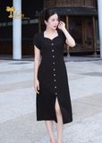  Đầm midi dáng ôm dự tiệc - TFL829BLK 