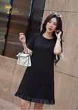  Đầm dáng suông bèo lai - TFL915BLK 