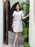  Đầm suông bigsize - TFL320WHT 